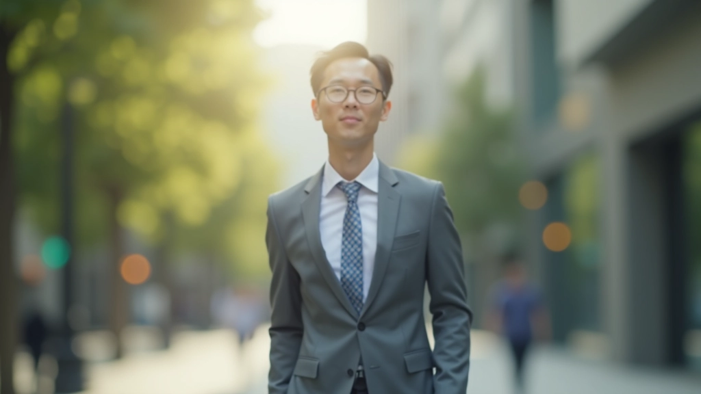Person taking a walk outside during work day with fresh air and daylight visible